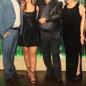 BCBGeneration LBD with Lustrous material